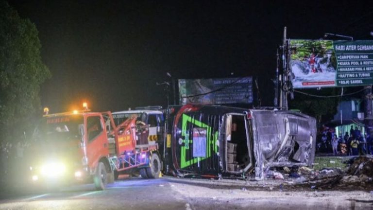 Kumpulan Fakta Hasil Olah TKP Kecelakaan Bus Pariwisata Rombongan Pelajar SMK Depok di Nusantara